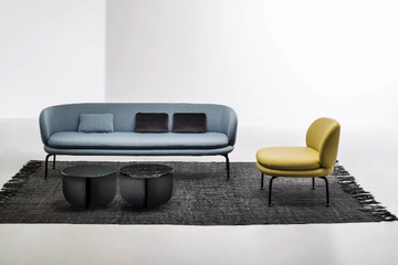 SOAVE - Fabric lobby chair by La Cividina - view 3